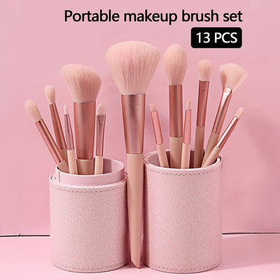 Makeup Brushes Set Powder Foundation Blush Contour Eyeshadow Brow Lashes Cosmetic Brushes Beauty Tools